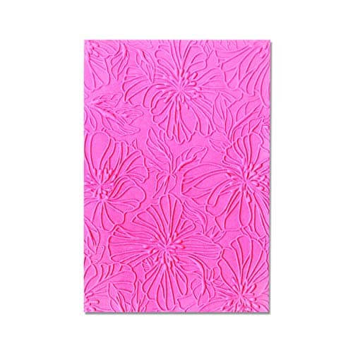 Sizzix 3-D Textured Impressions Prägeplatten Azaleen MAXIME MAISON - Wintertagesdecke 215x265 cm Fuchsia/Azalee Wendedes
