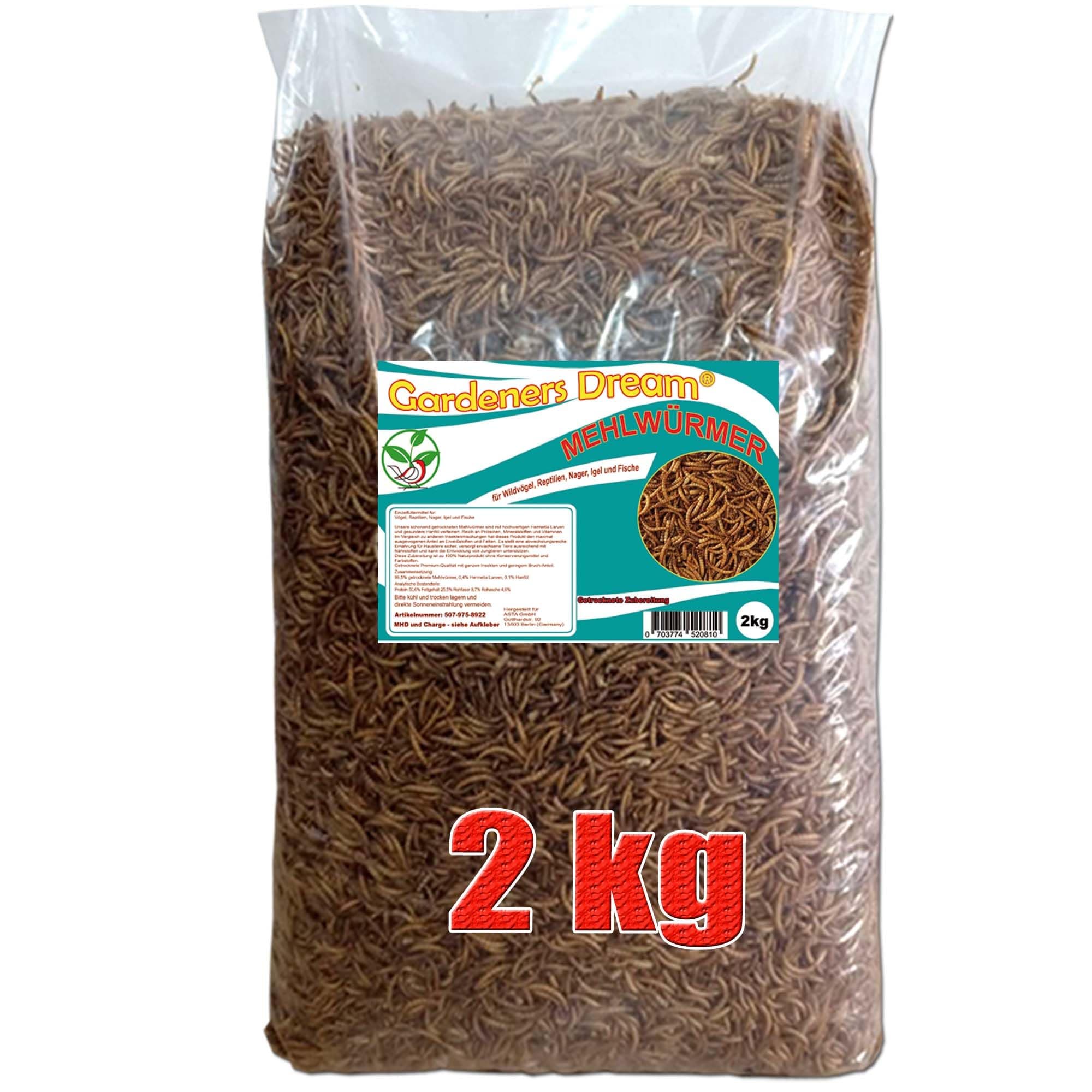 GardenersDream getrocknete Mehlwürmer - Perfekt für Vögel im Garten
| GardenersDream getrocknete Mehlwürmer - Naturvoll